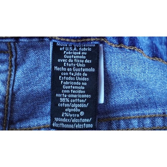 Calvin Klein Size Womens 8 jeans Stretch Slim Boot Cut Double Stone Wash - Picture 4 of 11